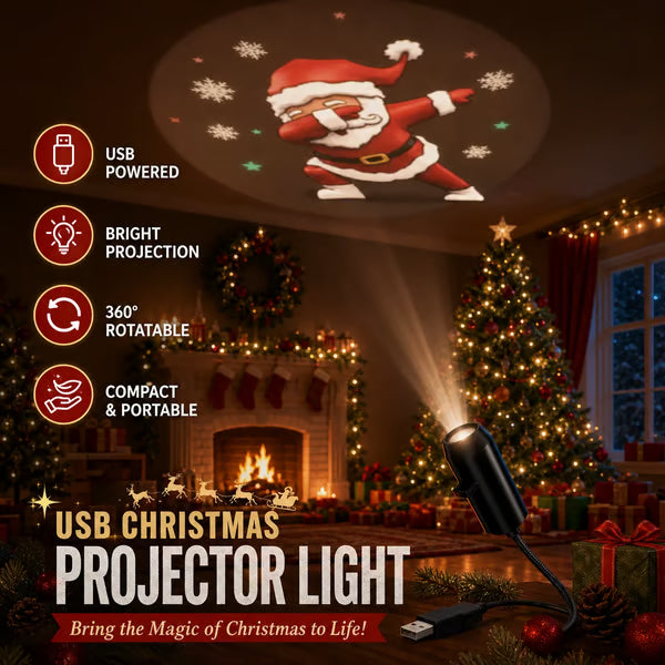 🎄Christmas Light Projector - Instant Holiday Magic For Your Home & Yard