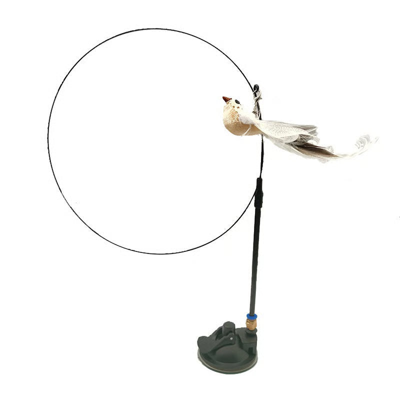 Self-Play Bird Feather Cat Toy