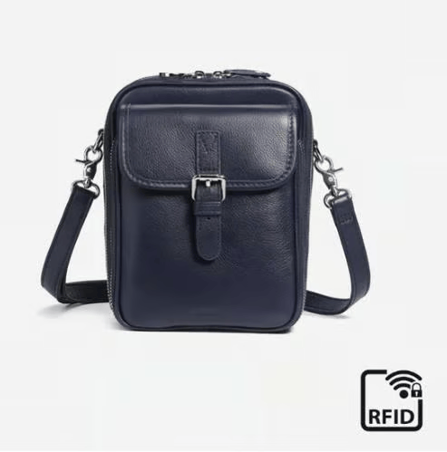 ⭐2026 USA Sale: Up to 50% OFF -🔥Crossbody Leather RFID Bag(🎁Buy 2 Free Shipping)