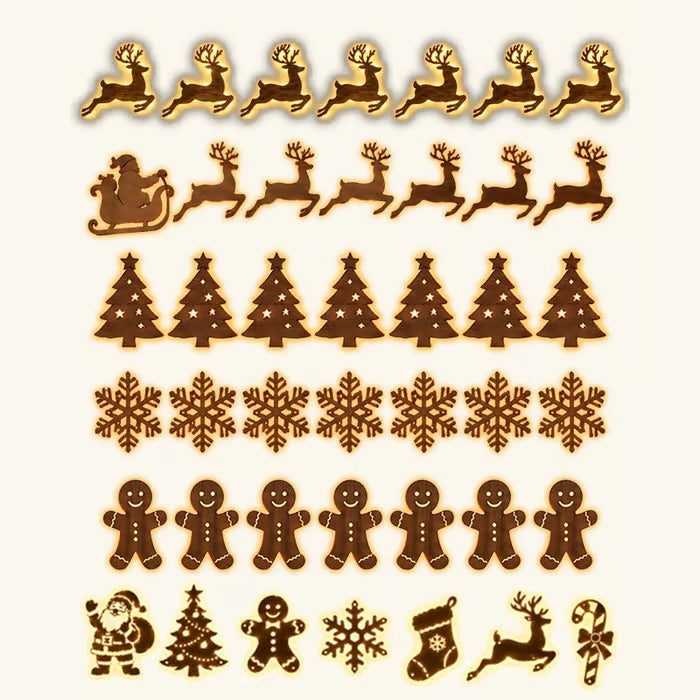 🦌🎅 LED Reindeer Wall Decorations - Festive Christmas Lighting ❄️