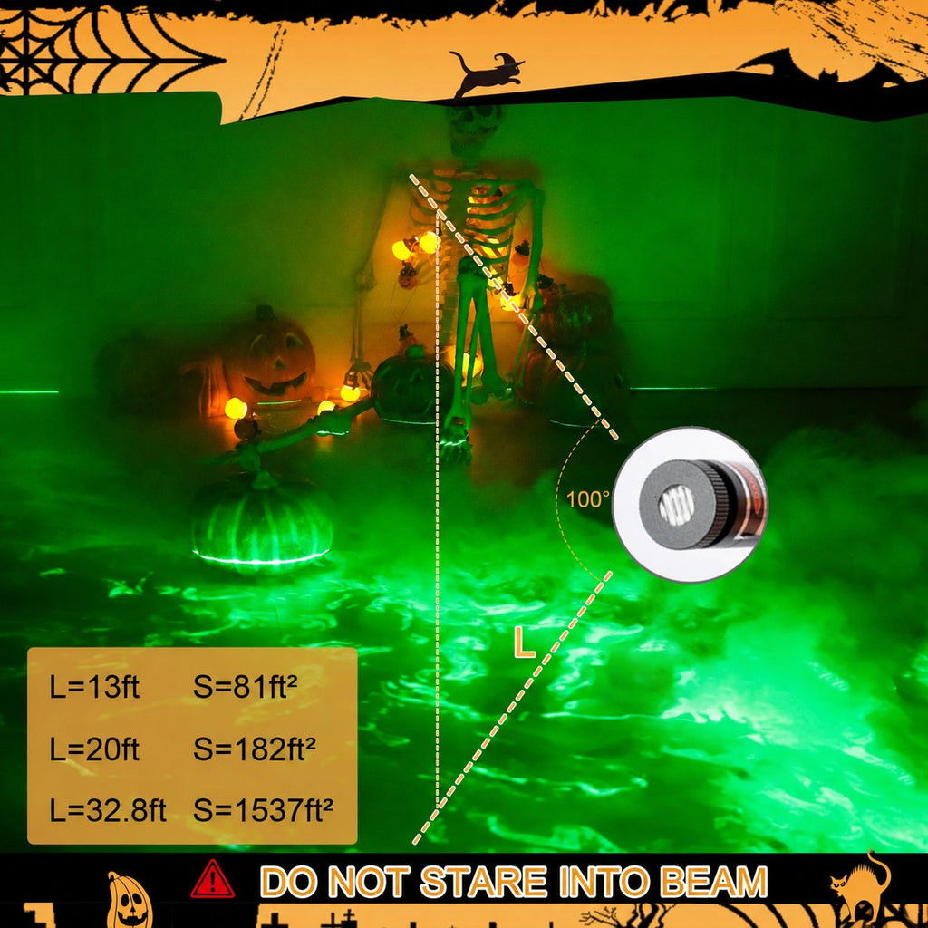 ⭐2026 USA Sale: Up to 50% OFF -🎃Green Swamp Module / Vertical Laser Projector for Halloween