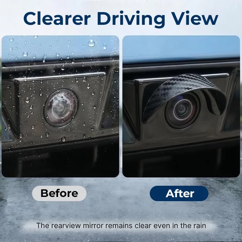 ✨Last Day 50% OFF - Waterproof Rear View Camera Rain Shield Cover