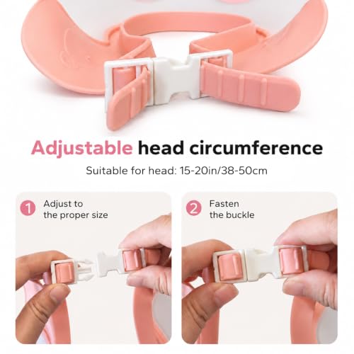 👶 Adjustable Baby Shampoo Visor – No More Water & Shampoo In Little Eyes 🛁
