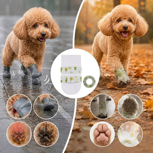 🐾🐕Waterproof Anti-Slip Disposable Pet Foot Covers - 1 Pack (20pcs)🎁