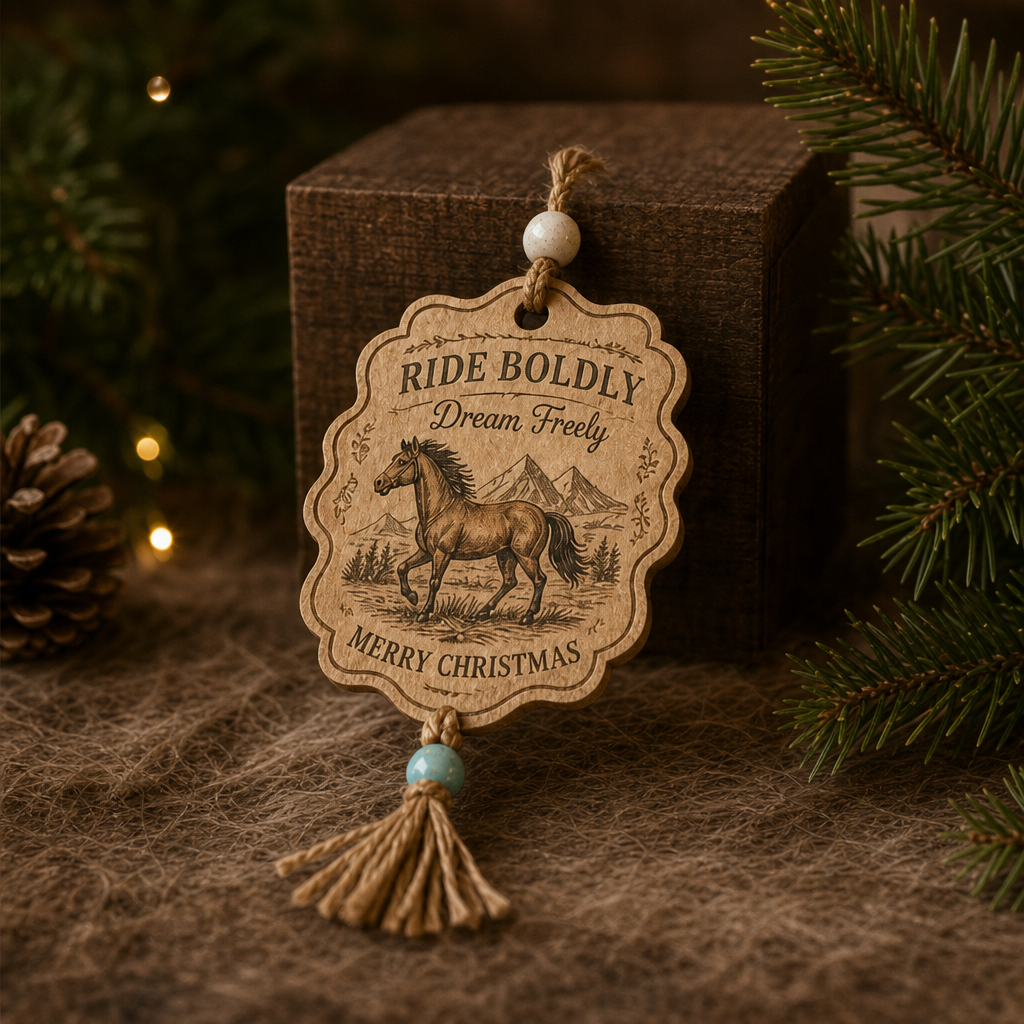 🎄Classic Western Christmas Ornaments — A Celebration of the Western Spirit