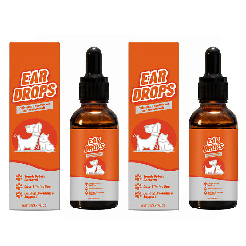 Natural Dog & Cat Ear Drop for Itching & Wax Build-Up