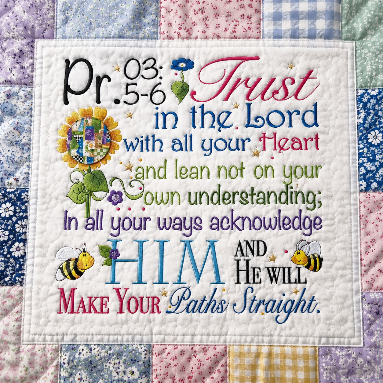 ⭐2026 USA Sale: Up to 50% OFF -Uplifting Scripture Fabric Panels