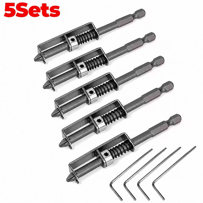 🔥Last Day 60% OFF - 🛠️Universal Spring Loaded Anti-Drop Screw Holder Bit