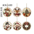 🎄 DIY Diamond Painting Christmas Ornaments ✨ Handmade Holiday Decor