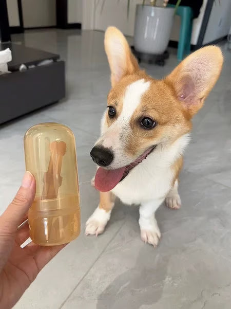 FlexiBrush Pet Toothbrush & Tongue Scraper
