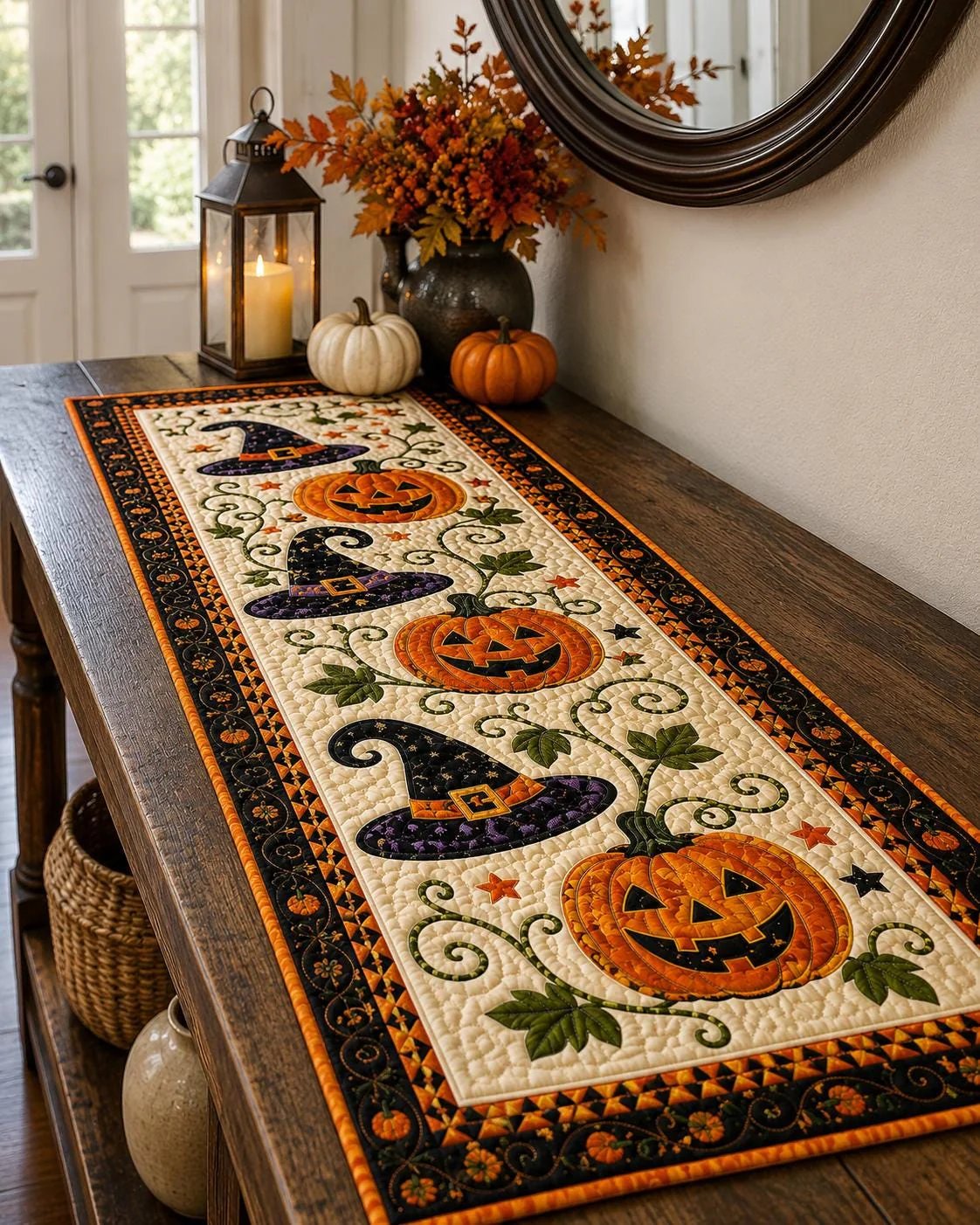 ⭐2026 USA Sale: Up to 60% OFF -🎃Autumn Spell Quilted Table Runner
