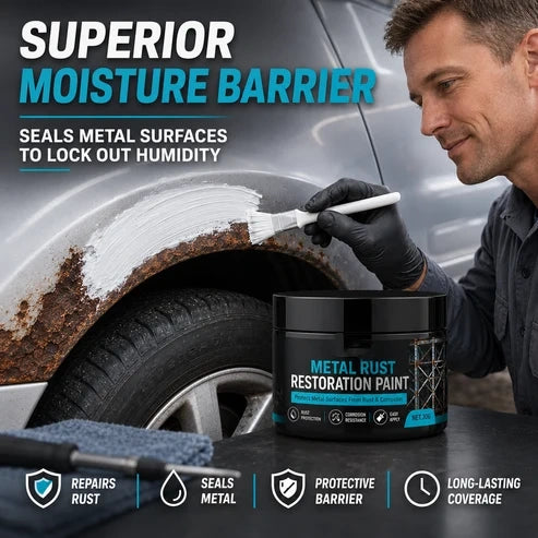 🥳2026 HOT SALE🥳💞50K+ SOLD!🔧🏠 50% OFF! Metal Rust Protection Black Repair Paste – Restores rusty gates, railings & tools. Forms protective coating! 🛡️✨