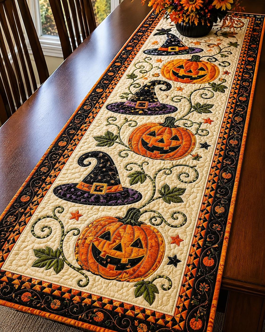 ⭐2026 USA Sale: Up to 60% OFF -🎃Autumn Spell Quilted Table Runner