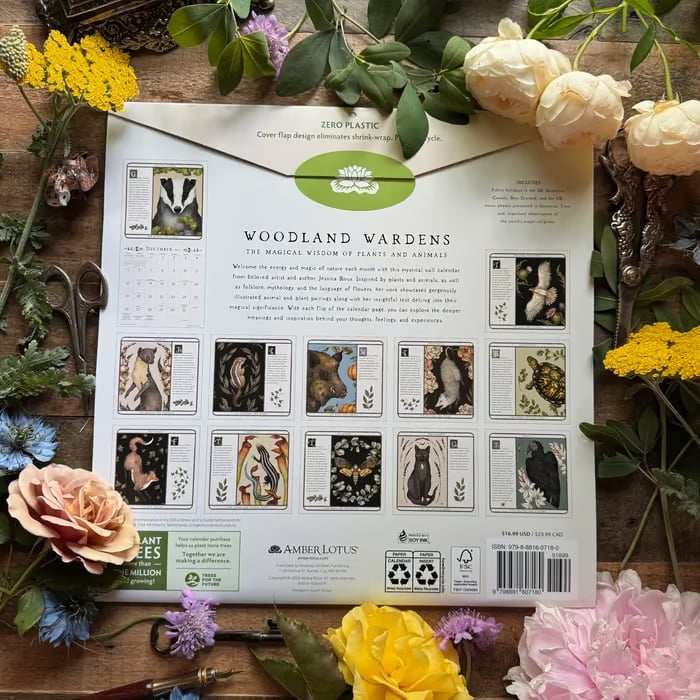 🌙Woodland Warden 2027 Planner – A Year of Nature's Wisdom & Intention