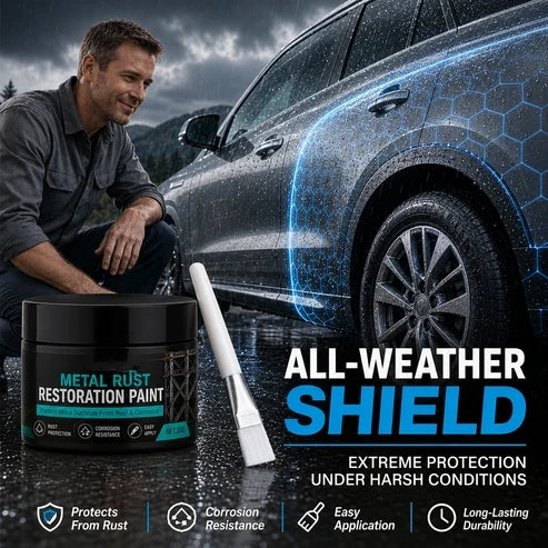 🥳2026 HOT SALE🥳💞50K+ SOLD!🔧🏠 50% OFF! Metal Rust Protection Black Repair Paste – Restores rusty gates, railings & tools. Forms protective coating! 🛡️✨