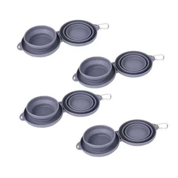 Collapsible Travel Dog Bowl Set