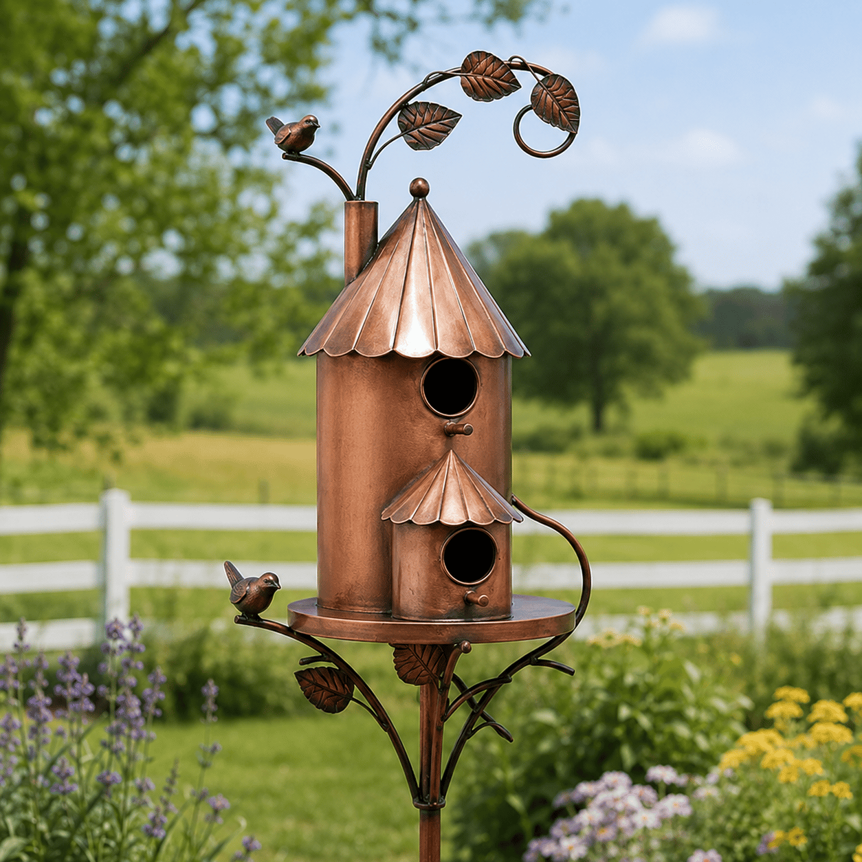 ⭐2026 USA Sale: Up to 50% OFF -🎉100% meticulously handcrafted iron birdhouse|✅Easy to assemble ✅Sturdiness ✅Craftsmanship