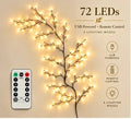 ✨ Flexible LED Branch Lights | Remote-Controlled Holiday Wall Decor(📦Buy 2 Free Shipping)