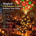 Magical Christmas Tree USB Projector Light – Festive Holiday Atmosphere Lamp
