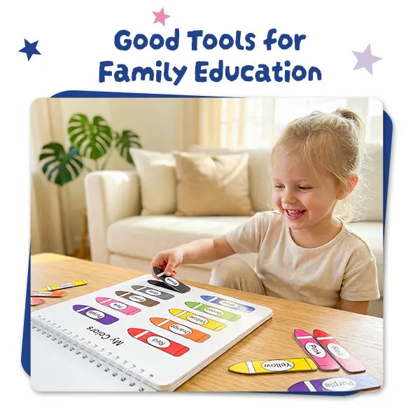 📚👶Mallify Montessori Busy Book for Kids – 30 Learning Activities🎨