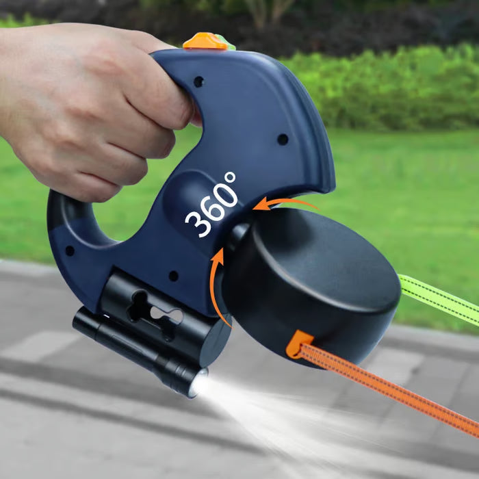 2-in-1 Multifunctional Retractable Dog Walker