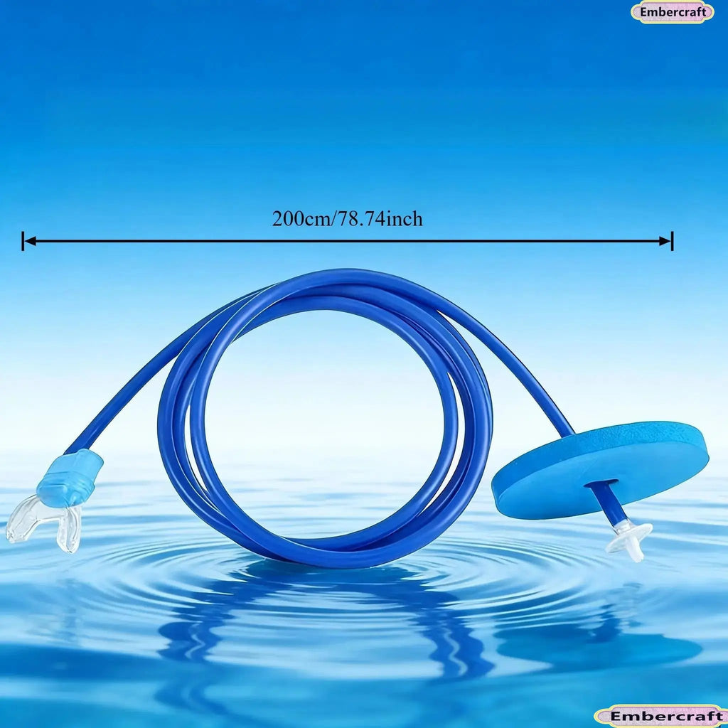 Anti-Choke Leak-Proof Silicone Snorkel Gear, Single/Dual Head for Adults & Beginner Swimmers
