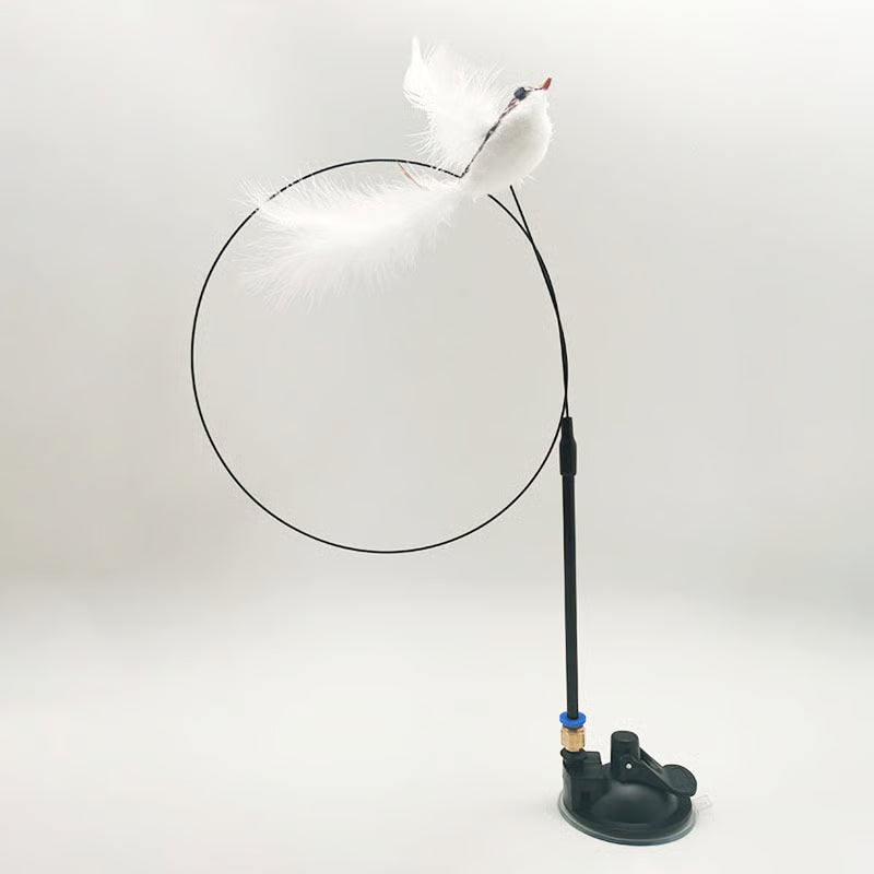 Self-Play Bird Feather Cat Toy