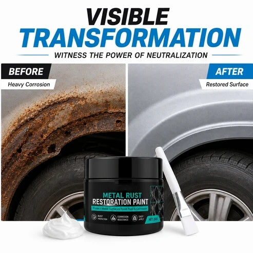 🥳2026 HOT SALE🥳💞50K+ SOLD!🔧🏠 50% OFF! Metal Rust Protection Black Repair Paste – Restores rusty gates, railings & tools. Forms protective coating! 🛡️✨
