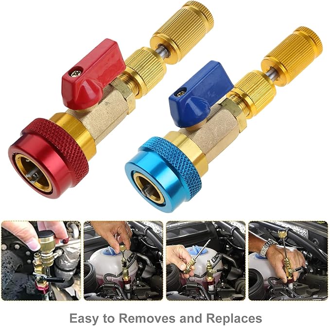 ⭐2026 USA Sale: Up to 50% OFF -🚗Home & Auto AC Valve Core Remover Installer Tool 💨
