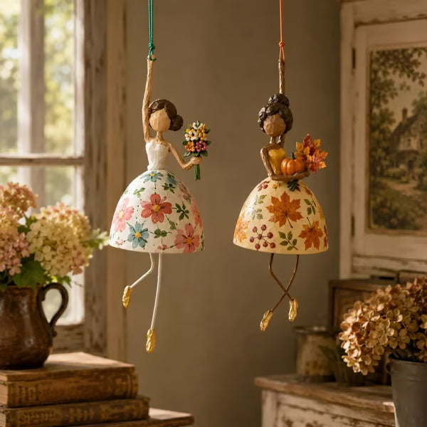 💃 🌸 Let Your Space Dance — 🎐 ✨ Whimsical Dancing Lady Hanging Ornament