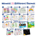 📚👶Mallify Montessori Busy Book for Kids – 30 Learning Activities🎨