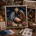 🧘Relaxing & Beginner-Friendly-✝️3D Christian Fabric Poke Art Kit(📦Buy 2 Free Shipping)