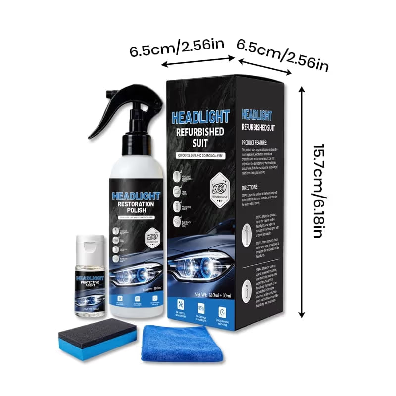 ⭐2026 USA Sale: Up to 50% OFF -UV-Haze Removal Headlight Restoration Polish