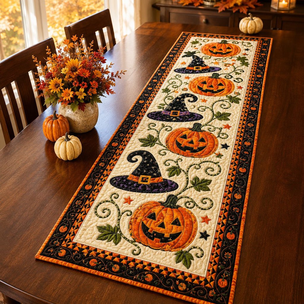 ⭐2026 USA Sale: Up to 60% OFF -🎃Autumn Spell Quilted Table Runner