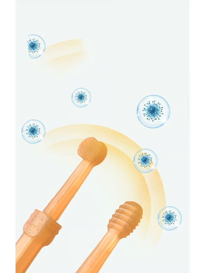 FlexiBrush Pet Toothbrush & Tongue Scraper