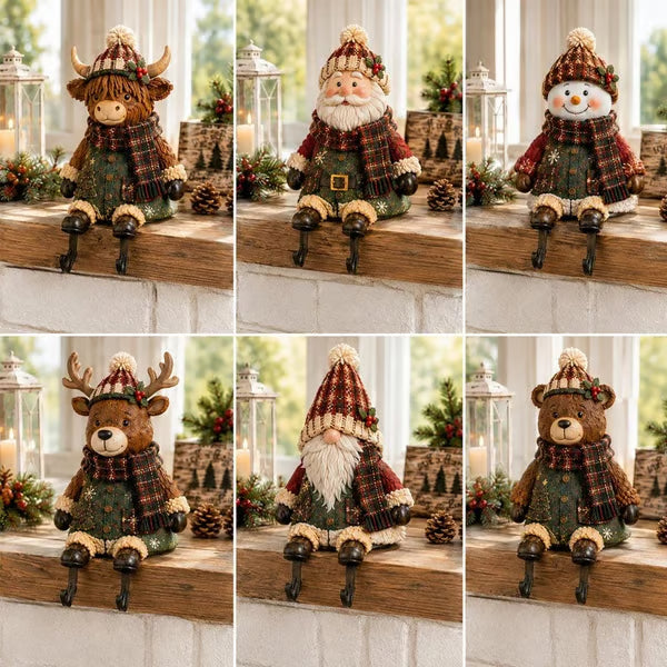 🎄Christmas Flash Sale 🔥 50% OFF!🔥 - Christmas Stocking Holder Shelf Sitters