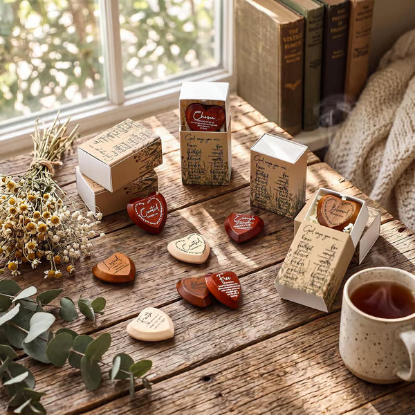 ⏳Limited-time 50% OFF - ✝️ 🎁 Christian Pocket Heart Gift Set(Set of 12)
