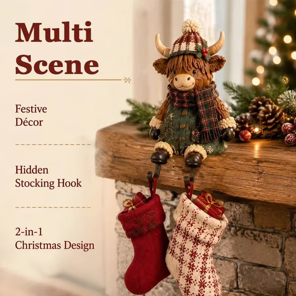 🎄Christmas Flash Sale 🔥 50% OFF!🔥 - Christmas Stocking Holder Shelf Sitters
