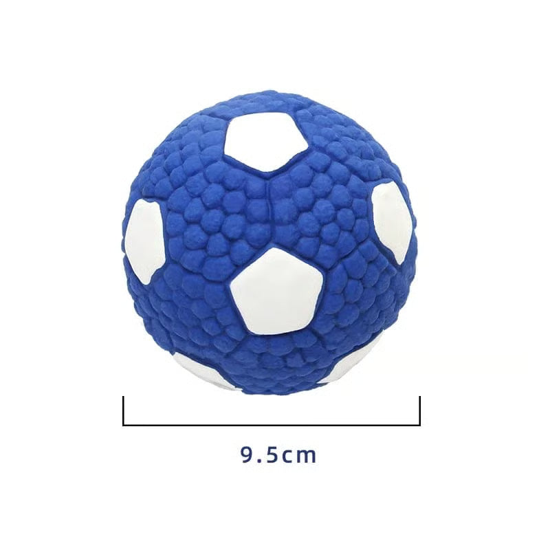 Sports Ball Dog Chew & Fetch Toy | Football, Soccer, Volleyball, Baseball