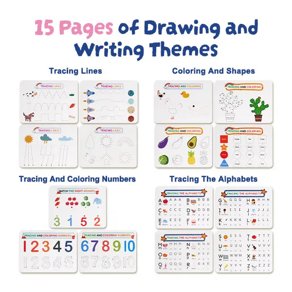 📚👶Mallify Montessori Busy Book for Kids – 30 Learning Activities🎨