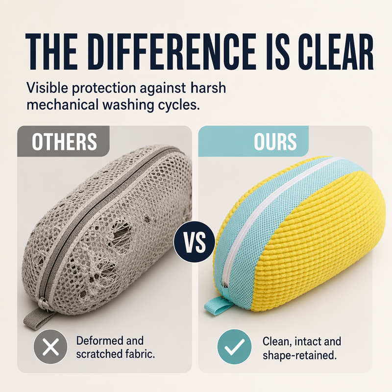 🧺 Reusable Shoe Washing Machine Bag — Protect & Clean Your Shoes 👟