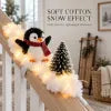 🐧🎄Playful Penguin Snowy Stair Railing Decor - Perfect Christmas Home Decor❄️