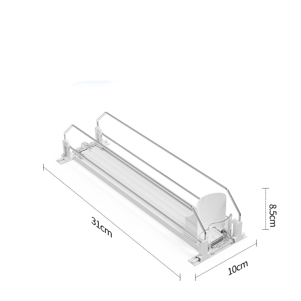 ⭐2026 USA Sale: Up to 50% OFF -🔥Adjustable Self-Pushing Beverage Dispenser for Refrigerator