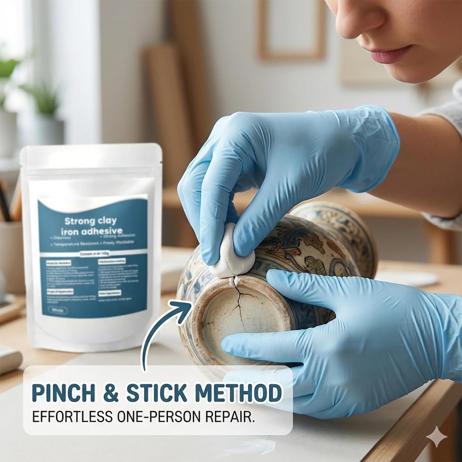 ⭐2026 USA Sale: Up to 50% OFF -🔥Waterproof Heat-Resistant Epoxy Putty Repair Kit