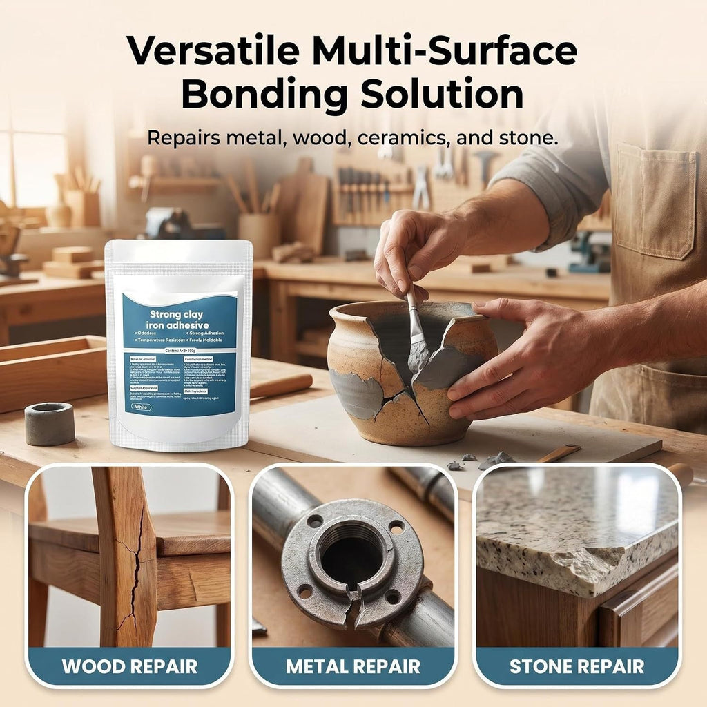 ⭐2026 USA Sale: Up to 50% OFF -🔥Waterproof Heat-Resistant Epoxy Putty Repair Kit