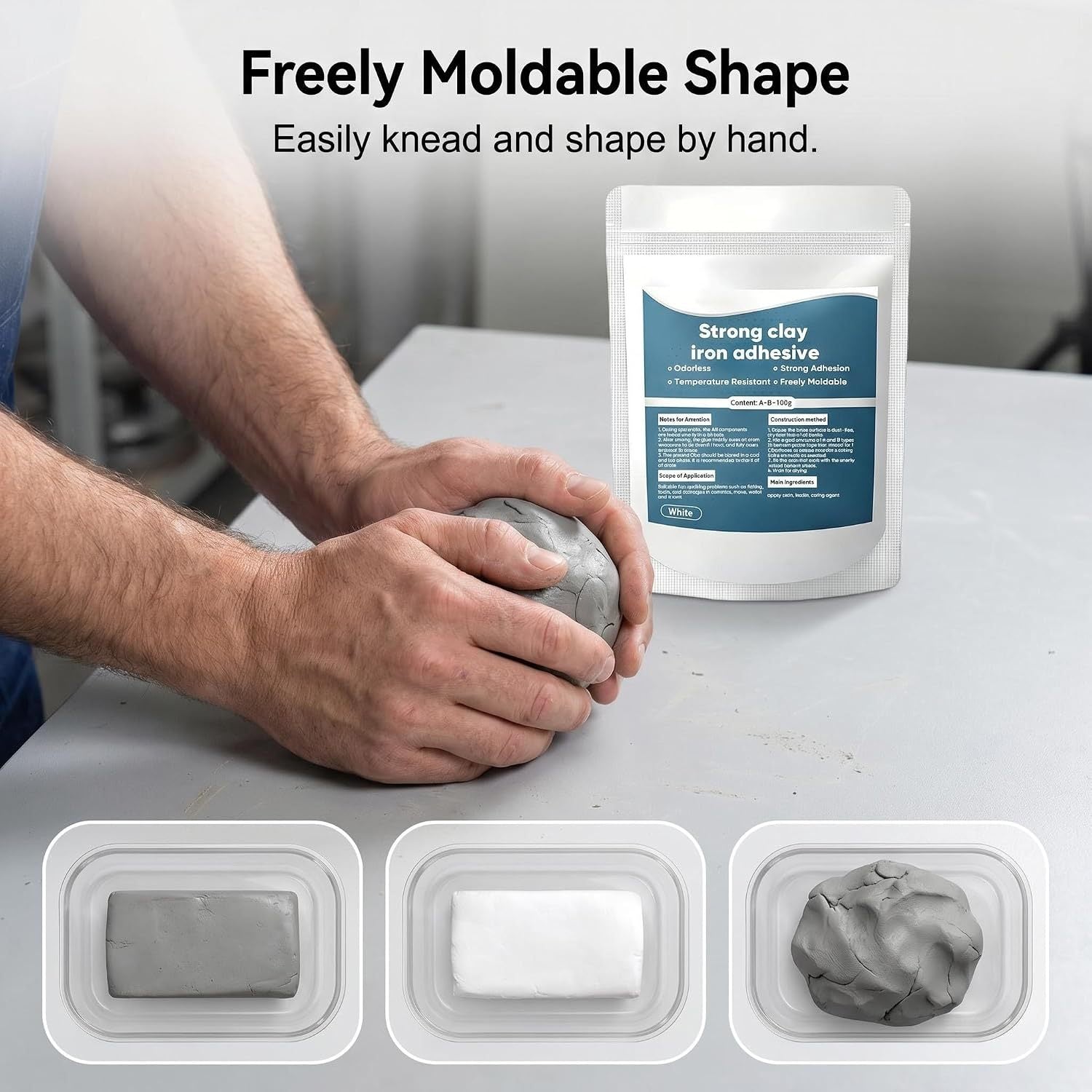 ⭐2026 USA Sale: Up to 50% OFF -🔥Waterproof Heat-Resistant Epoxy Putty Repair Kit