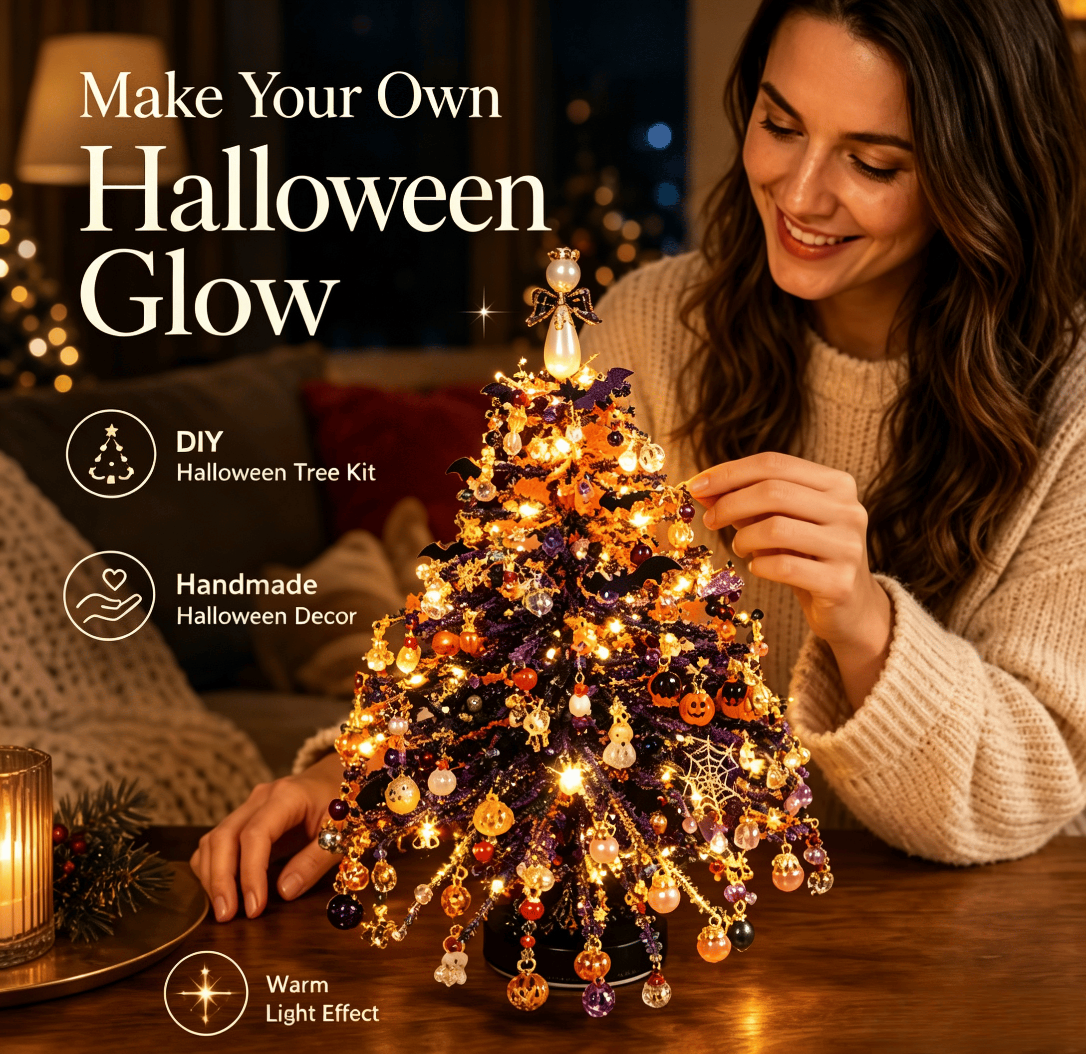 🔥LAST DAY 50% OFF - 🎄✨ DIY Beaded Christmas Tree Kit – 🎅Create Your Own Sparkling Holiday Decoration