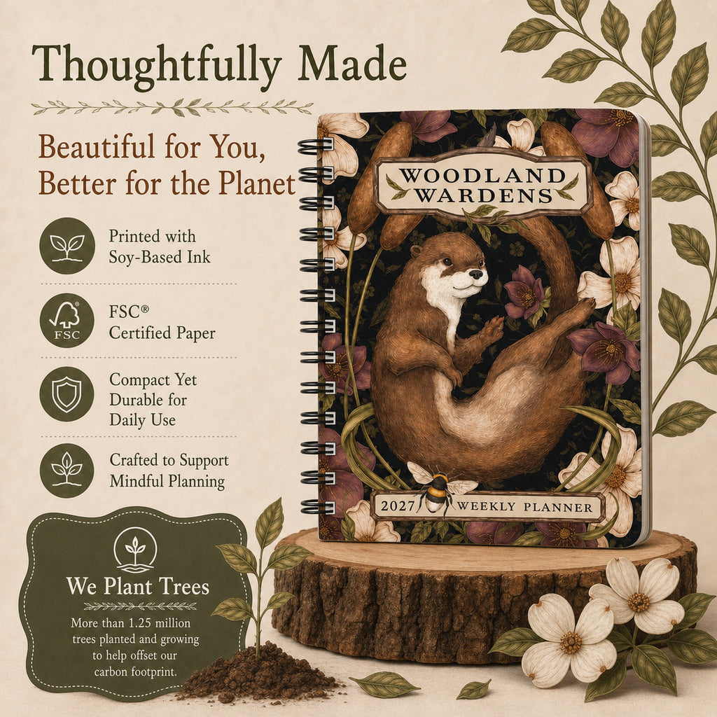 🌙Woodland Warden 2027 Planner – A Year of Nature's Wisdom & Intention