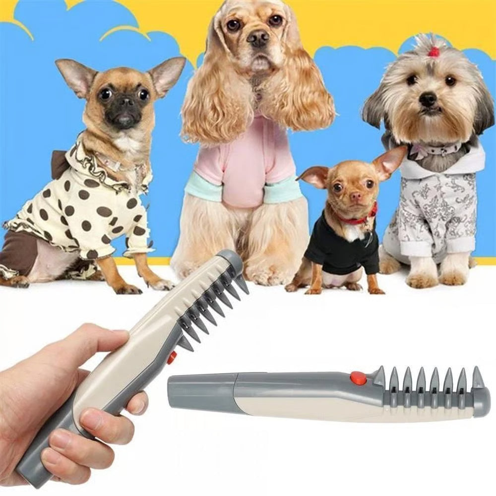 Electric Pet Dematting Grooming Comb