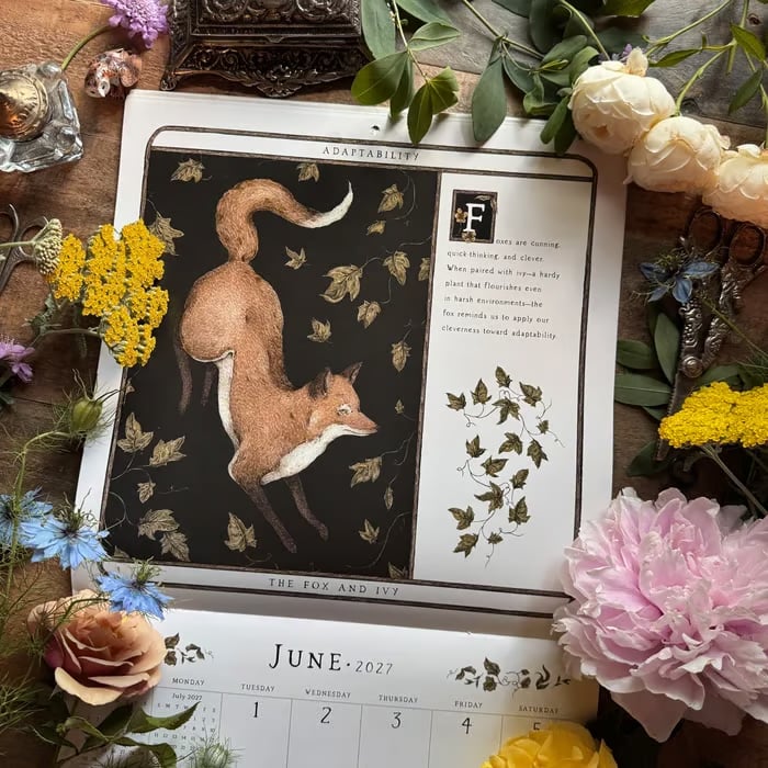 🌙Woodland Warden 2027 Planner – A Year of Nature's Wisdom & Intention